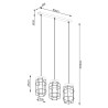 Ceiling lamp LEMMI 6L white