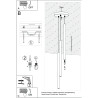 Lampe pendante PASTELO 3P bois