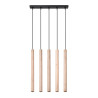 Lampe suspendue PASTELO 5L bois