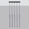 Pendant lamp PASTELO 5L concrete