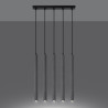 Pendant lamp PASTELO 5L concrete