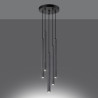 Pendant lamp PASTELO 5P concrete
