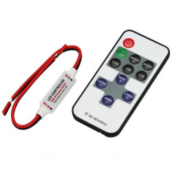Controlador mini RADIOFRECUENCIA tira led monocolor 12V