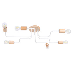 Lustre TIMBO 6 blanc