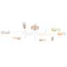 Lustre TIMBO 8 branco
