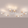 Lustre TIMBO 8 branco