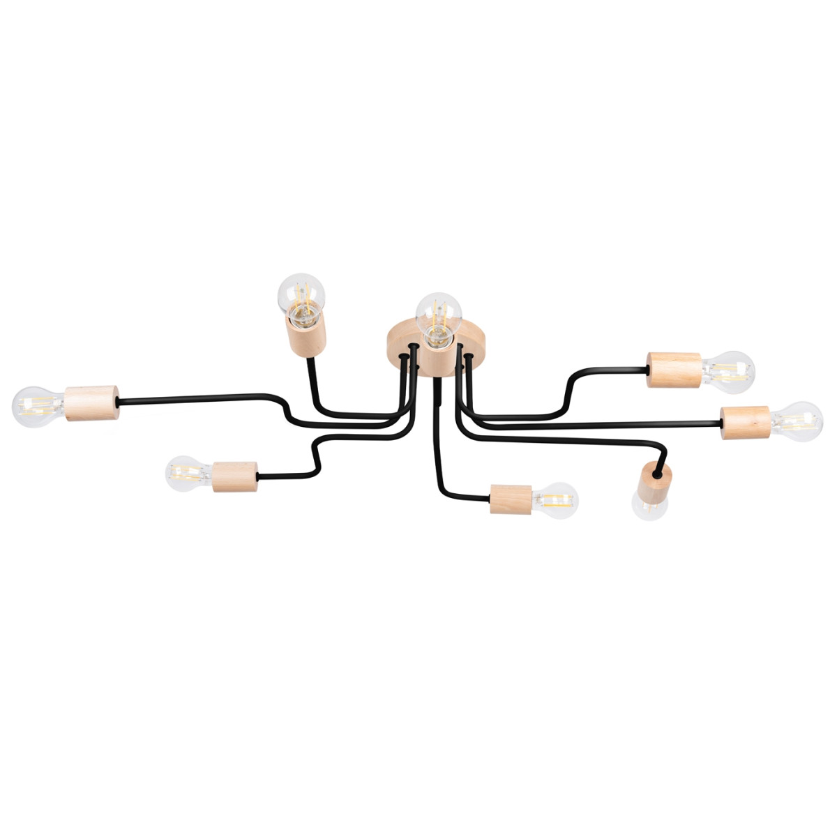 Lustre TIMBO 8 noir