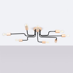Lustre TIMBO 8 noir