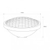 Lumière de piscine PAR56 36W CHAUDE