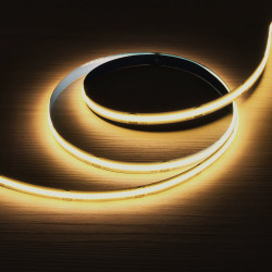 Tira LED 12V COB 12W/m 4200lm 10mm Ancho IP20 - Rollo 5 metros