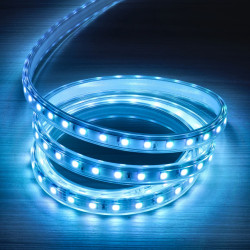 Bande LED 220V RGB IP65 à branchement rapide