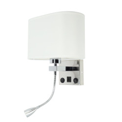 LAMPE MURALE E27 - LISEUSE - USB A+C