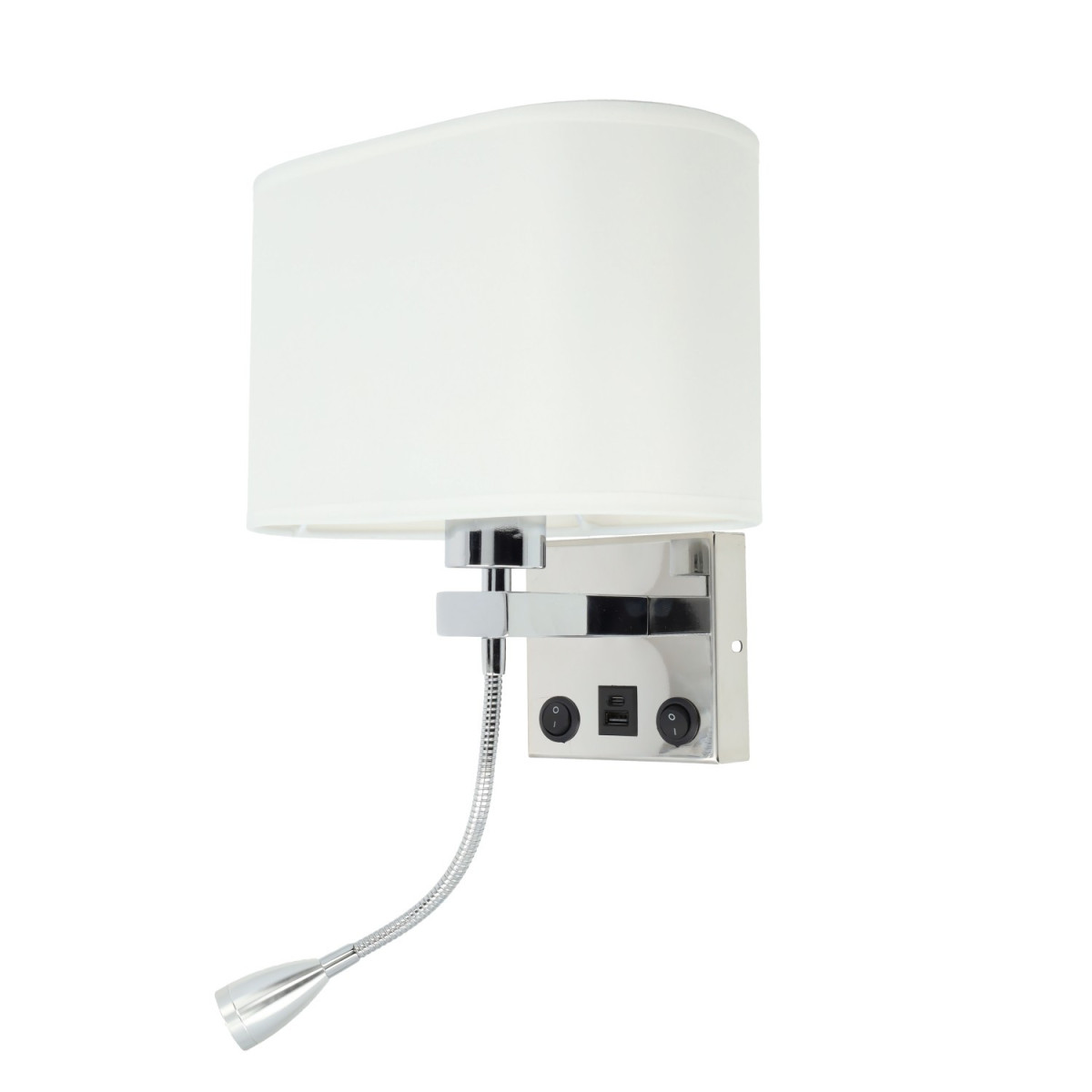 LAMPE MURALE E27 - LISEUSE - USB A+C