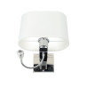 APLIQUE PARED E27 - LUZ LECTURA - USB A+C
