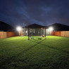 50W flat LED floodlight IP66 with motion sensor