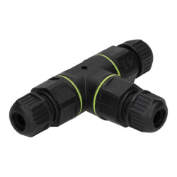3X1.5mm² waterproof T conector - 3 wire