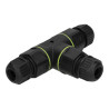 Conector "T "estanco 3x1.5mm² IP68