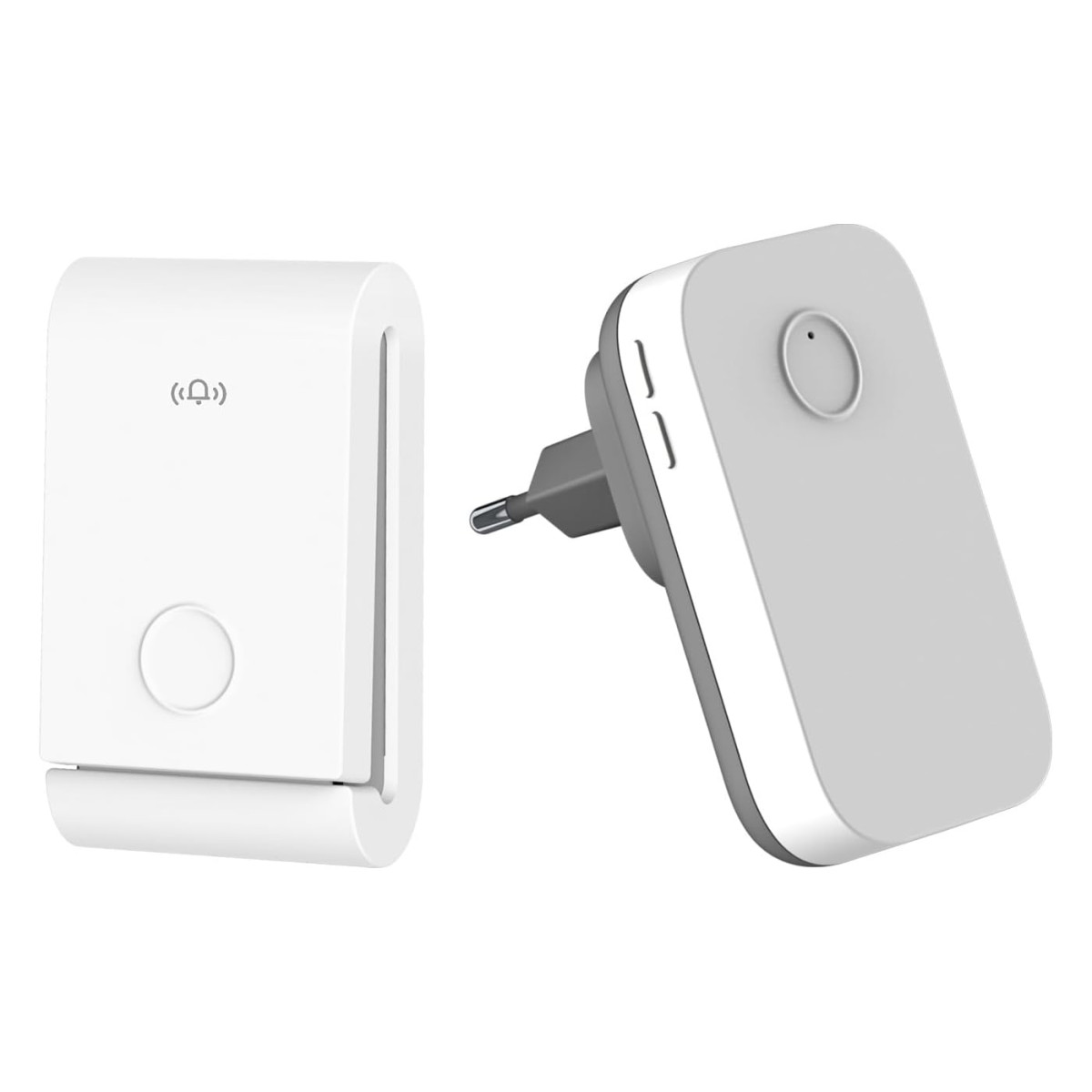 Sonnette simple sans fil à alimentation autonome