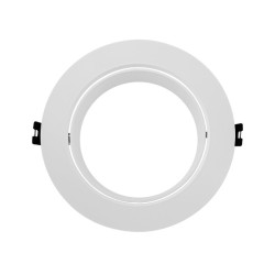 Round adjustable PC ring for AR111 lamps