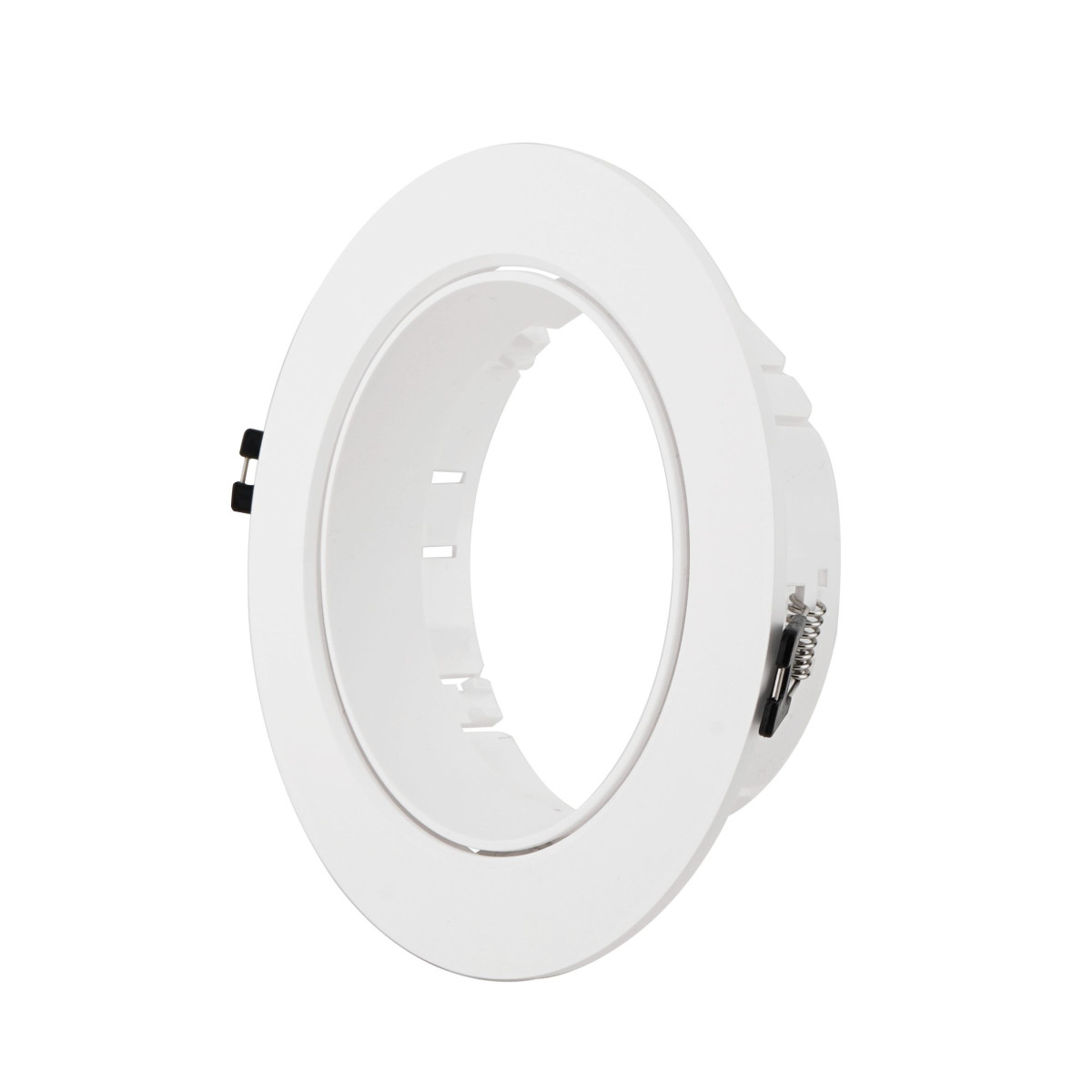 Round adjustable PC ring for AR111 lamps