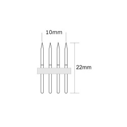 Pincho conector Tira LED 220V RGB