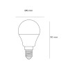 Lâmpada 5W Esfera Led E14 luz branca