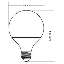 G95 bulb 12W