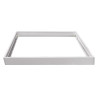 Cadre en aluminium blanc pour panneau 60 x 60, hauteur 70 mm