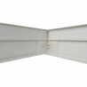 Aluminium surface frame for 60x60cm panel, 70mm height
