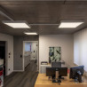 Aluminium surface frame for 60x60cm panel, 70mm height