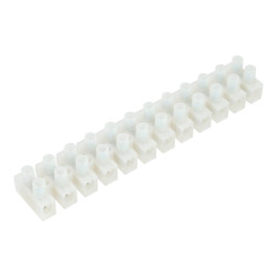 Bloque clemas de tornillo 12 vías 6mm²