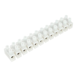Bloc de bornes à vis 12 voies 10 mm²