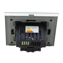 16A Schuko socket base with USB A+C fast charging 20W