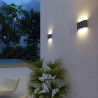 Luz de parede 2x6W IP65