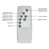 Projecteur led SLIM 50W solaire