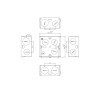 Galvanized mechanism box surface