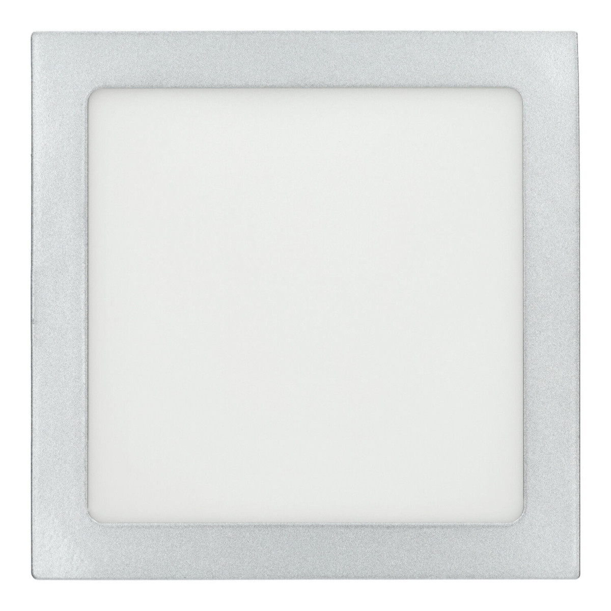 Downlight panel 18W cuadrado PLATA