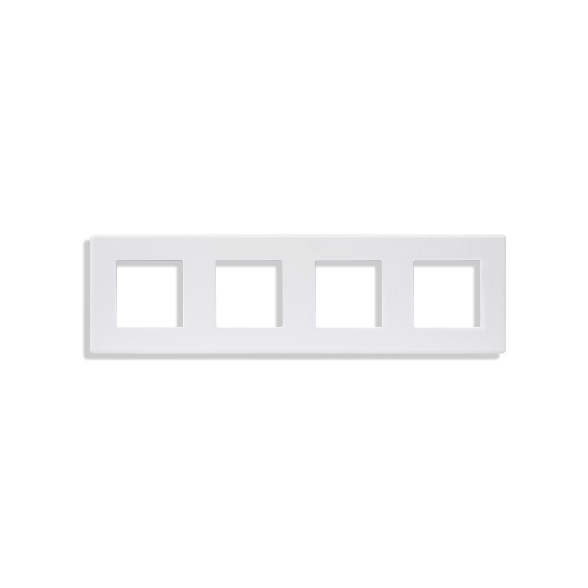 4 Modules PC Frame Crystal Series white