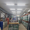 sala con material inflamable iluminado con Barra Estanca ATEX LED 60W