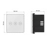 Curtain touch switch