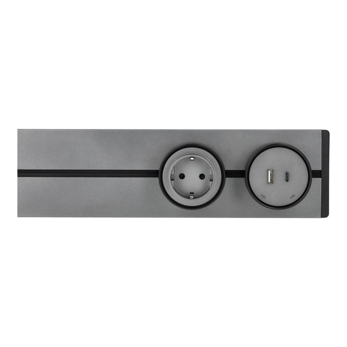 Rail Prises Coulissantes 50cm