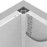 Profilé Aluminium d'Angle Encastrable Placo/Plâtre