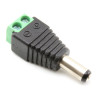 Conector DC Jack Macho com Bornes de Parafuso