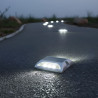 LED de iluminação solar de encastrar à beira da estrada + reflector