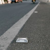 LED solar road stud with leg + reflector