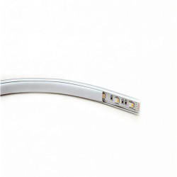 Perfil flexible aluminio tira LED  2 m