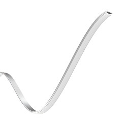Perfil flexible aluminio tira LED  2 m