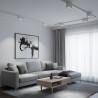 Foco Carril LED lineal 12W orientable blanco