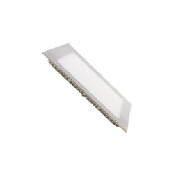 Downlight panel 6W cuadrado PLATA