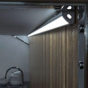 Profil d'angle en aluminium pour bande LED 1 m